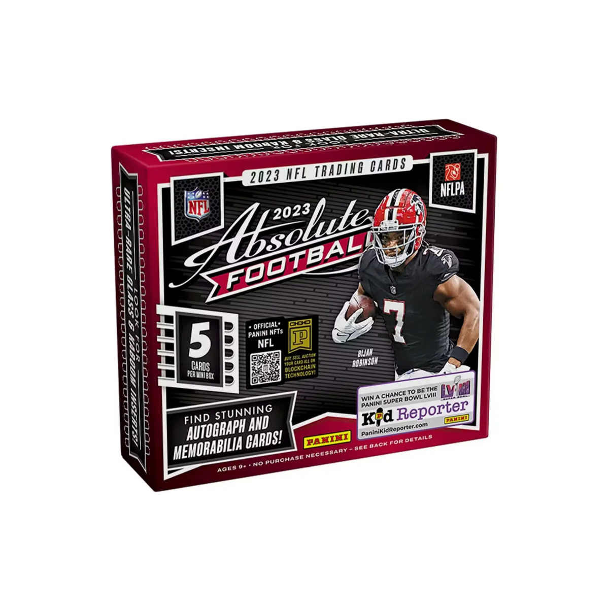 2023 Panini Absolute Football Hobby 12 Box Case