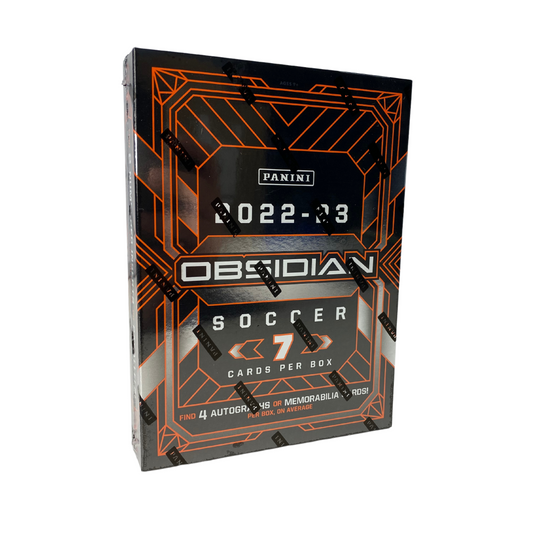 2022-23 Panini Obsidian Soccer Hobby 12 Box Case