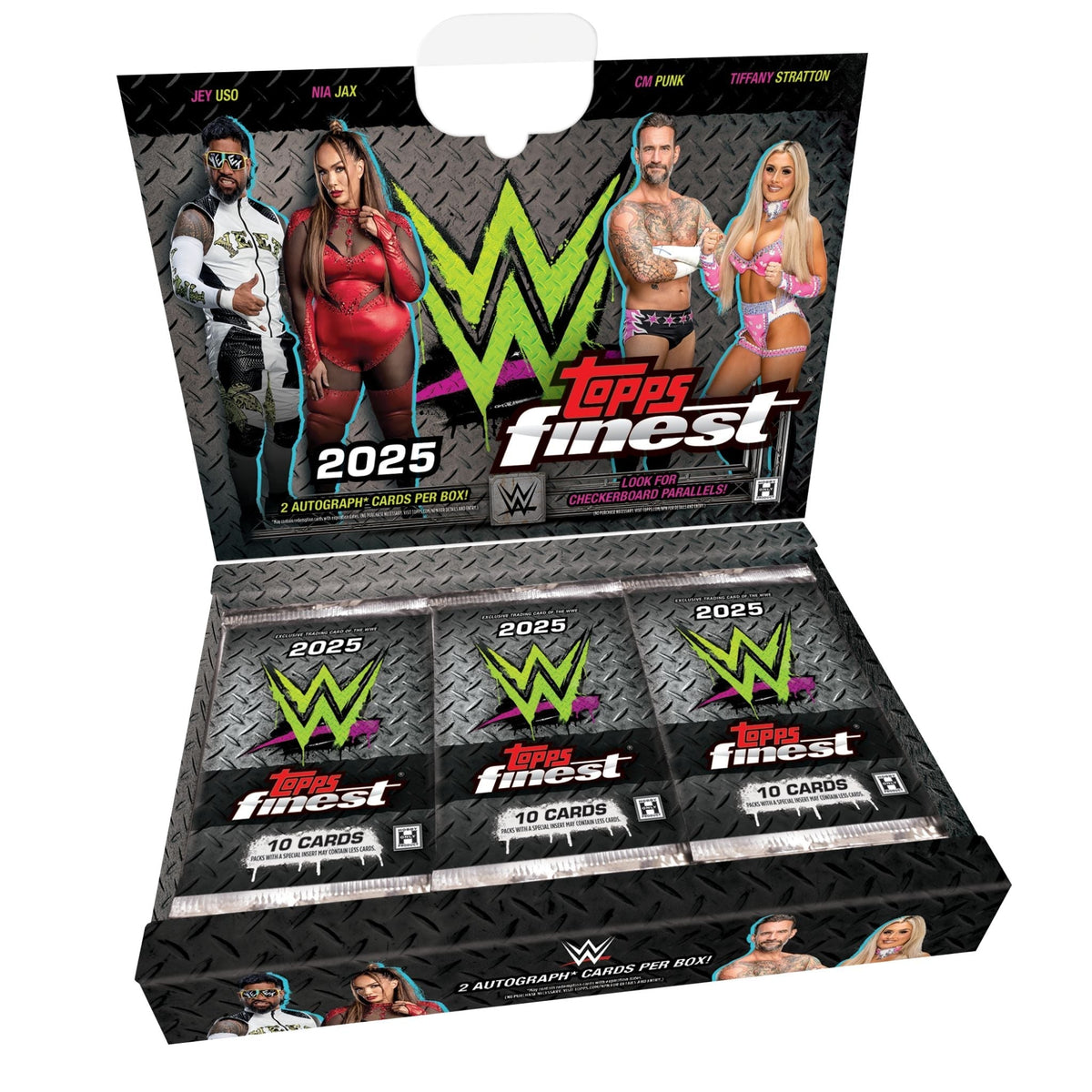 2025 Topps Finest WWE Hobby Box